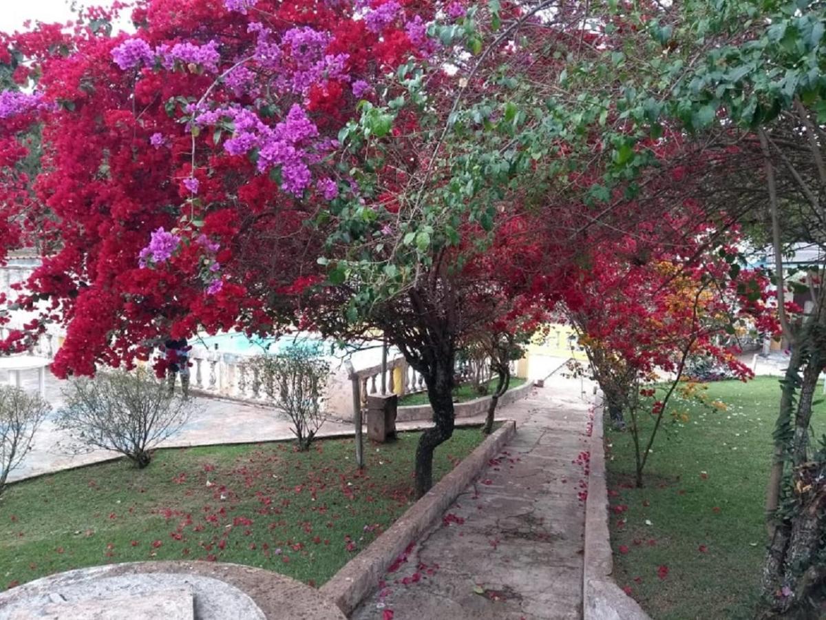 Linda Chacara Com Piscina Churrasqueira E Wi-Fi Mairinque Exterior foto