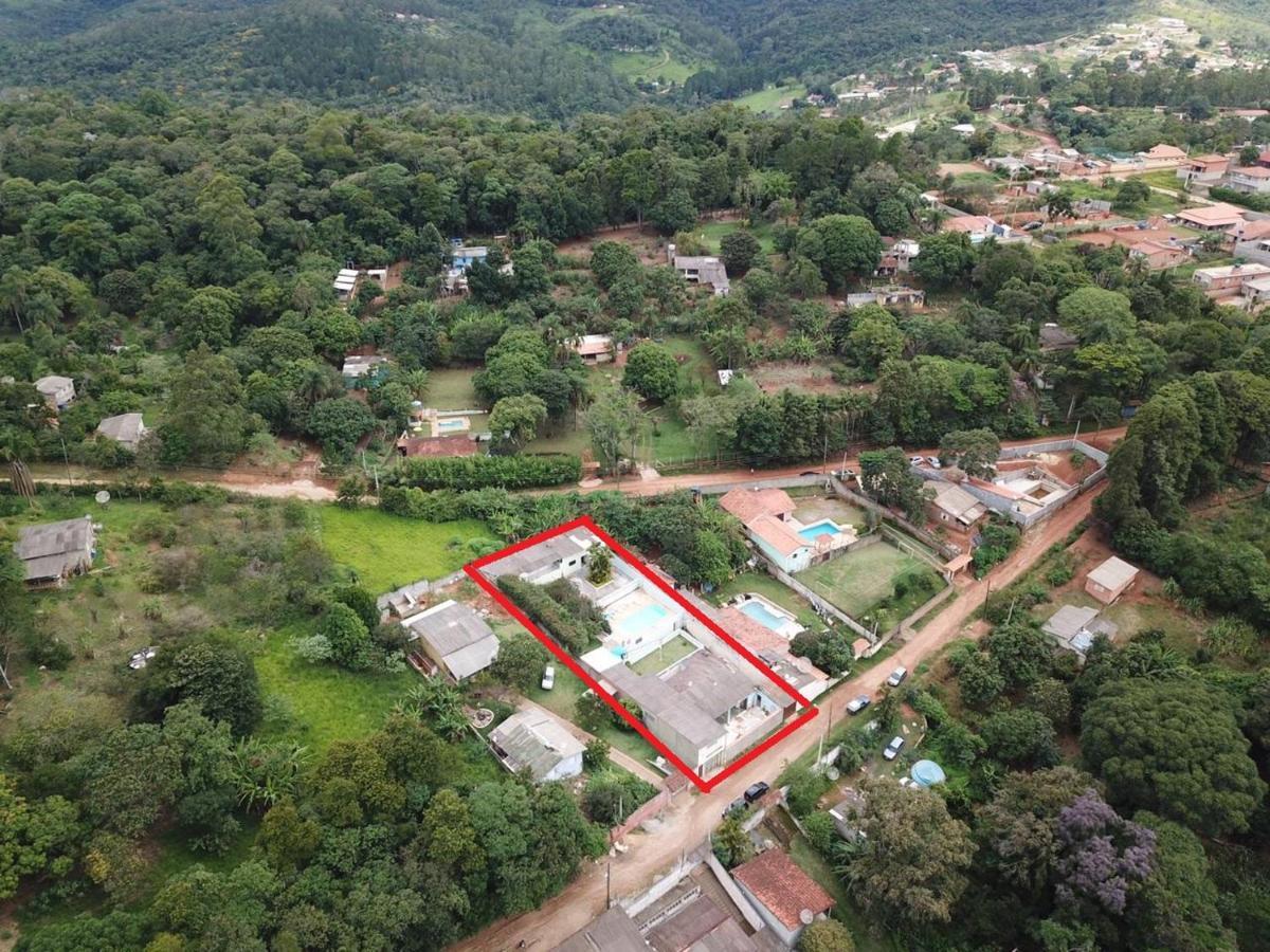 Linda Chacara Com Piscina Churrasqueira E Wi-Fi Mairinque Exterior foto