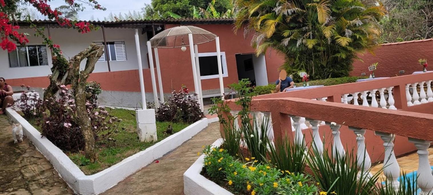 Linda Chacara Com Piscina Churrasqueira E Wi-Fi Mairinque Exterior foto
