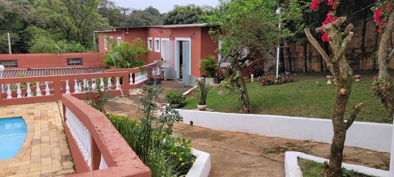 Linda Chacara Com Piscina Churrasqueira E Wi-Fi Mairinque Exterior foto