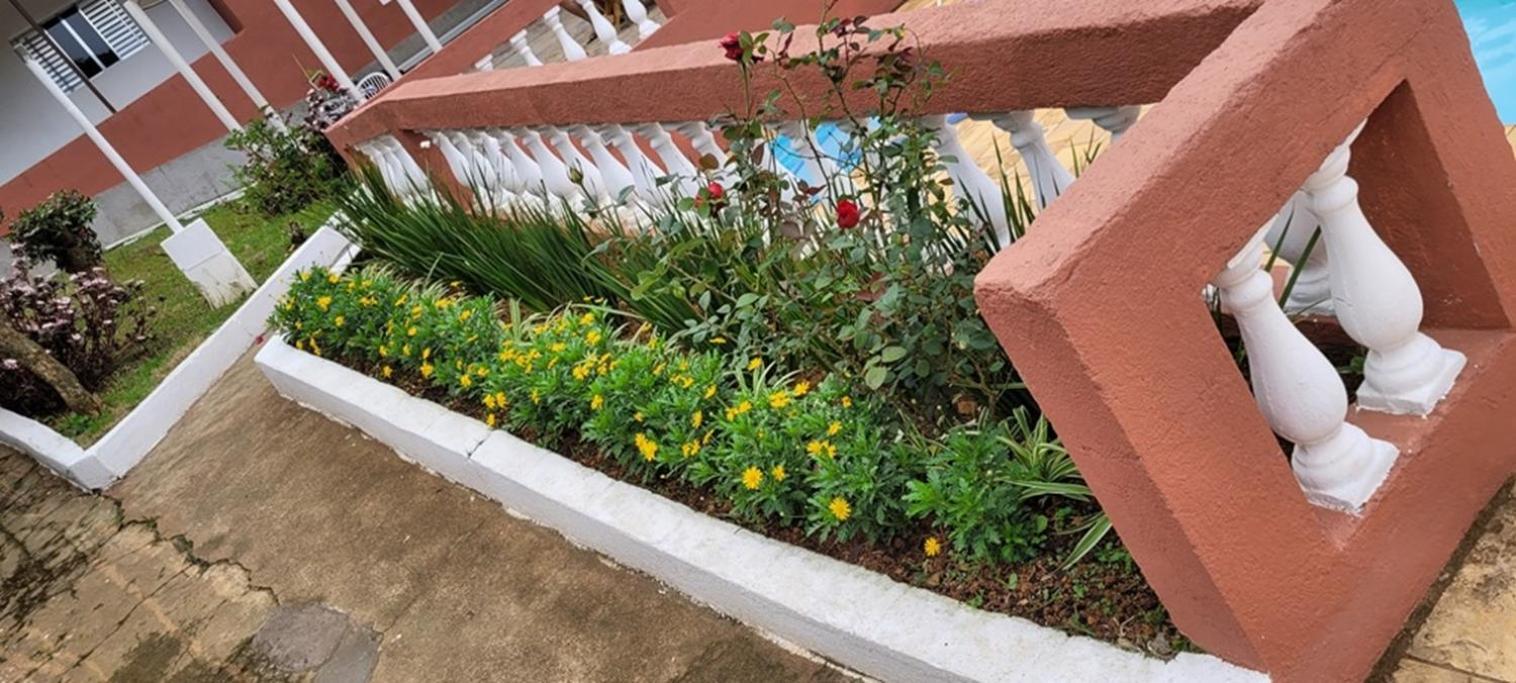 Linda Chacara Com Piscina Churrasqueira E Wi-Fi Mairinque Exterior foto