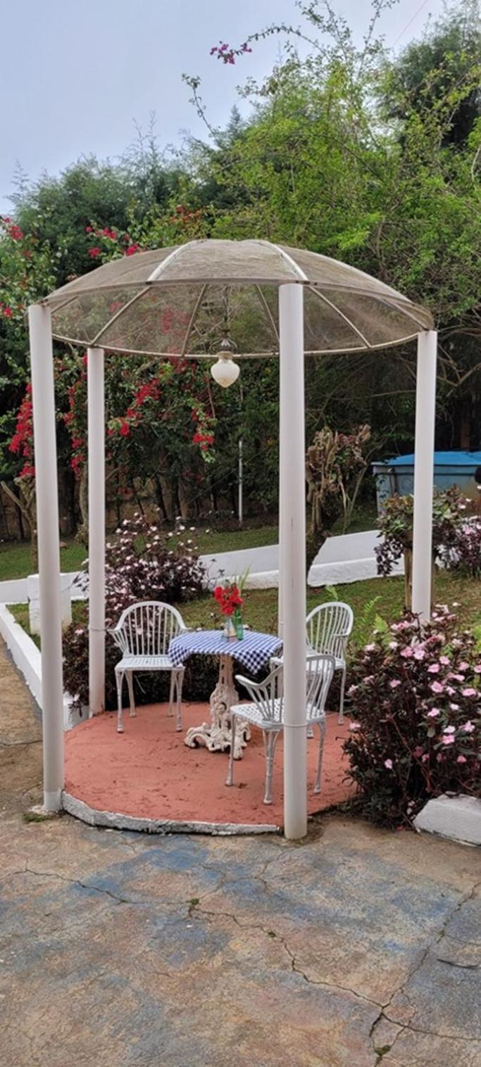 Linda Chacara Com Piscina Churrasqueira E Wi-Fi Mairinque Exterior foto